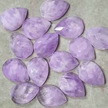 13X18MM FACETED PEAR CABOCHON CAPE AMETHYST(8PCS/BAG)